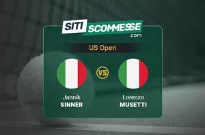 Sinner-Musetti 3 settembre 2025