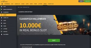 La promo casinò Classifica Halloween di Planetwin365