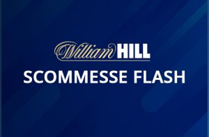Logo di William Hill e scritta Scommesse Flash