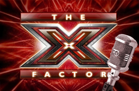 Logo X Factor e microfono