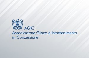 Logo di AGIC su sfondo bianco