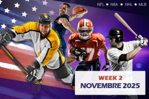 Sport USA: pronostici e quote di novembre week 2