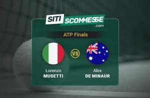 Musetti-De Minaur 11 novembre 2025