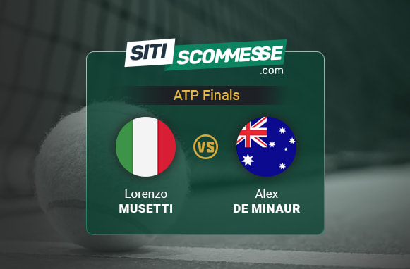 Pronostico Musetti-De Minaur: analisi, quote e consigli