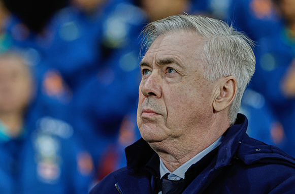 Primo piano di Carlo Ancelotti