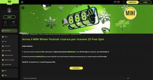 La promo casinò Mini Free Spin Festival Winter Edition di 888casino