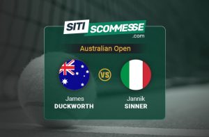 Duckworth-Sinner 22 gennaio 2026