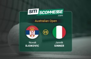 Djokovic-Sinner 30 gennaio 2026