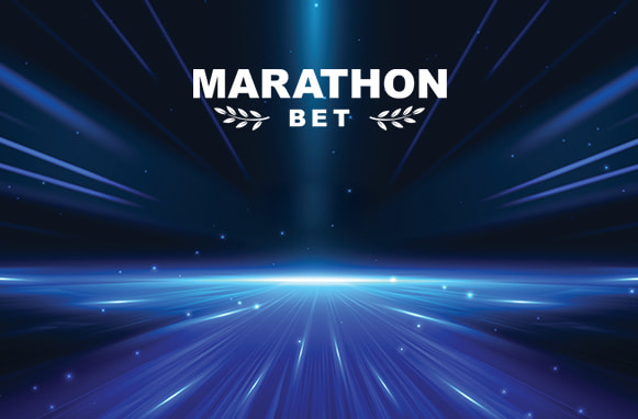 Logo di Marathonbet su sfondo stellare