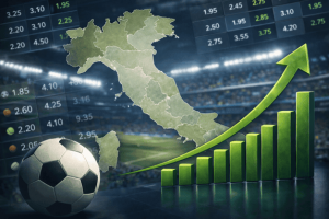 Scommesse in Italia: le regioni in cui il betting sul calcio cresce di più