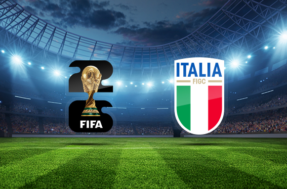 Logo Mondiali Fifa 2026 e logo Italia