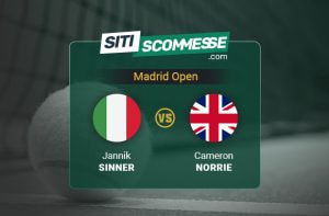 Sinner-Norrie 28 aprile 2026