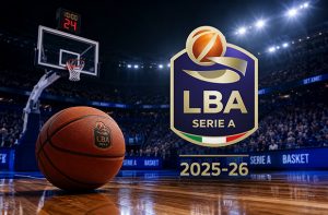 Palazzetto di basket, logo Serie A basket 2025-26