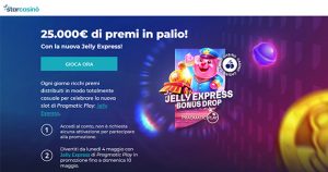 La promo casinò Jelly Express Bonus Drop di StarCasinò