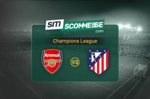 Arsenal-Atletico Madrid 5 maggio 2026