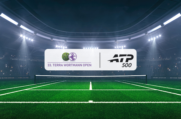 Logo ATP 500 Halle e campo da tennis