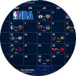 Un calendario NBA