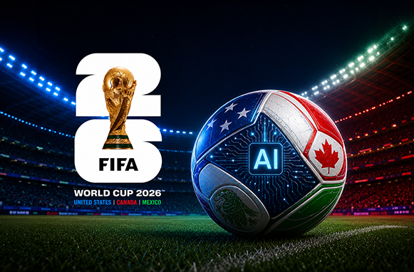 Logo Moindiali FIFA 2026 e riferimento AI