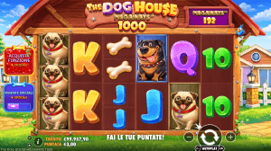 Schermata della slot The Dog House Megaways 1000