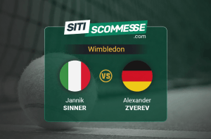 Sinner-Zverev 12 luglio 2026