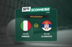 Sinner-Djokovic 10 luglio 2026