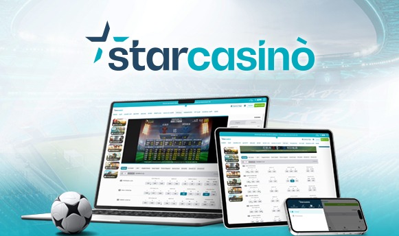 Immagini del sito e logo StarCasinò