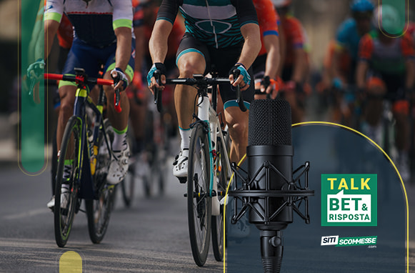 Ciclisti, logo TalkBet&Risposta