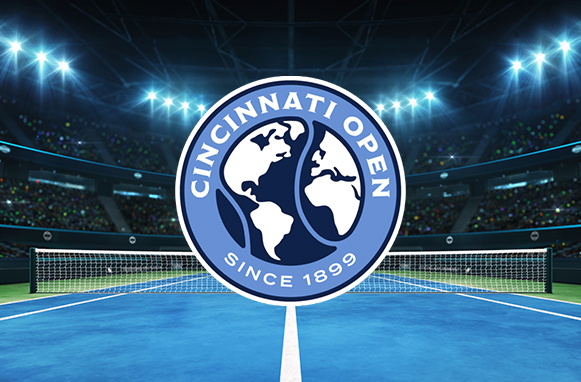 Campo da tennis, logo Cincinnati Masters