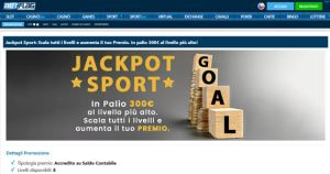 La promo scommesse Jackpot Sport di BetFlag