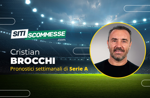 Cristian Brocchi, logo Siti scommesse, Pronostici settimanali Serie A