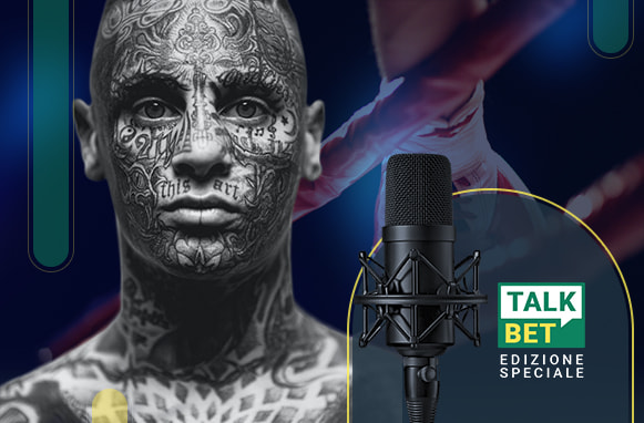 Alessio Lorusso, logo TalkBet Edizione Speciale