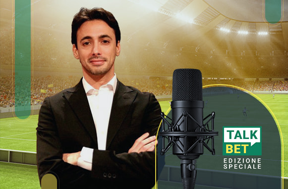 Filippo Tramontana, logo TalkBet Edizione Speciale