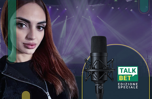 Jessica Mazzoli, logo TalkBet Edizione Speciale