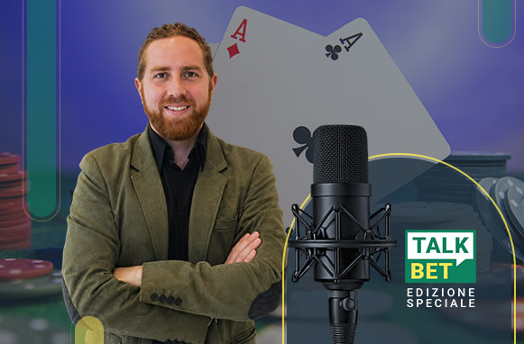 Luca Notarianni, logo TalkBet Edizione Speciale