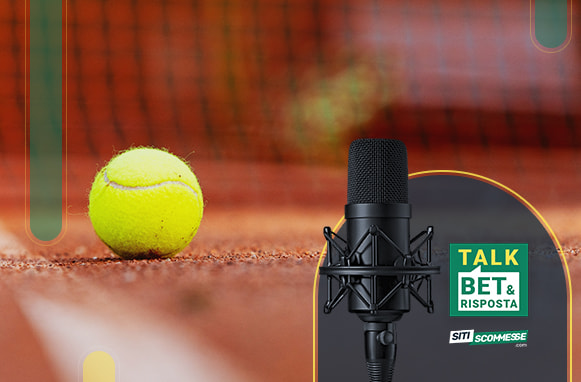 Pallina da tennis, logo TalkBet&Risposta