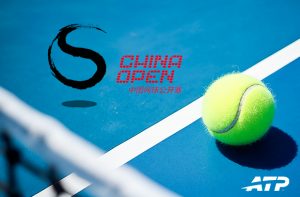 Campo da tennis logo China Open