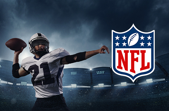 Giocatore di football, logo NFL
