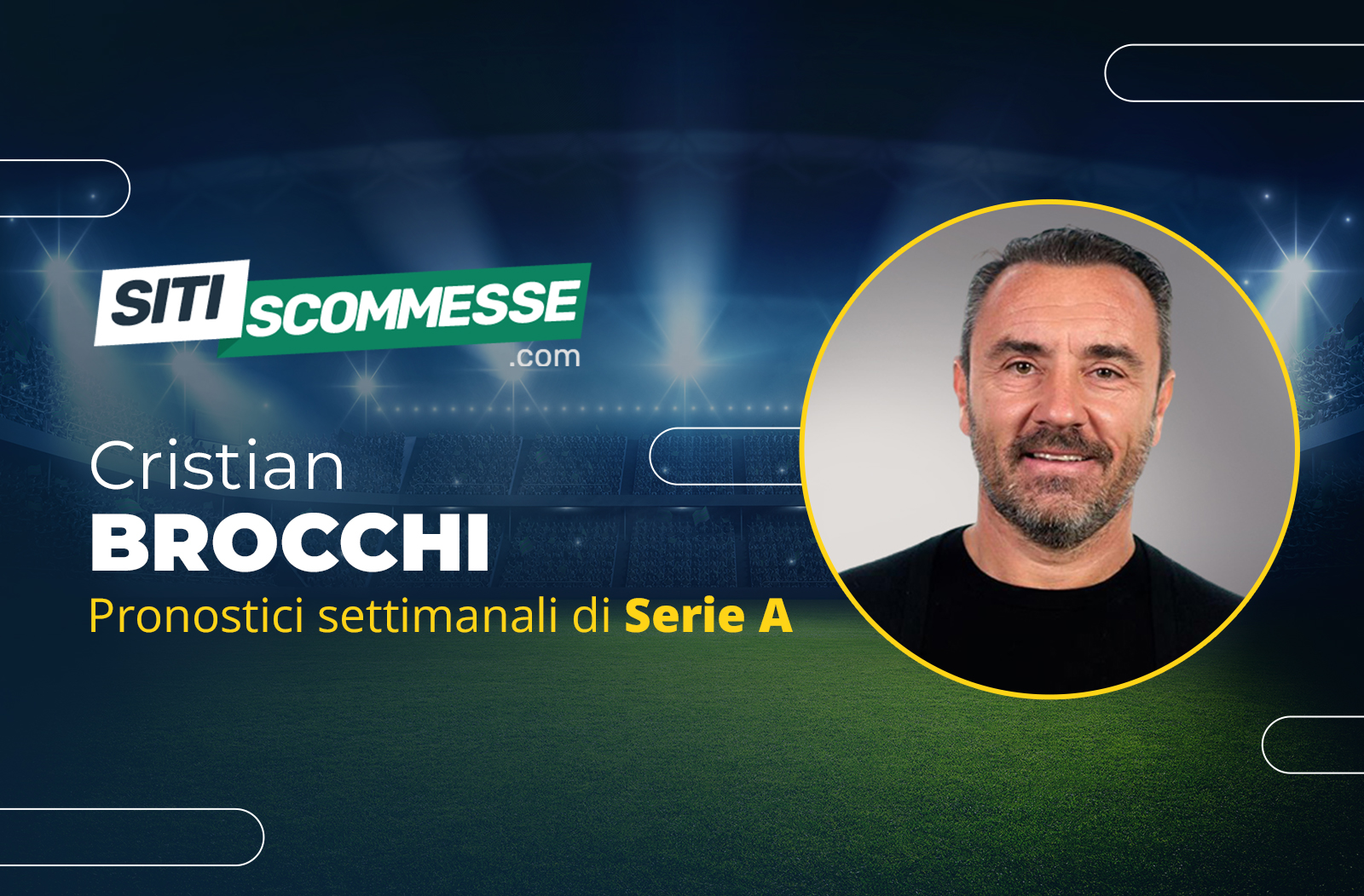 Cristian Brocchi, logo Siti scommesse