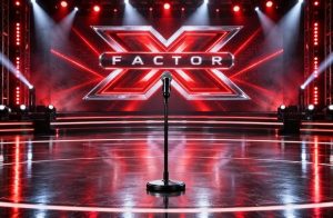 Palco X Factor, microfono