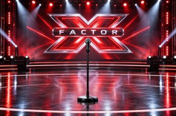 Palco X Factor, microfono